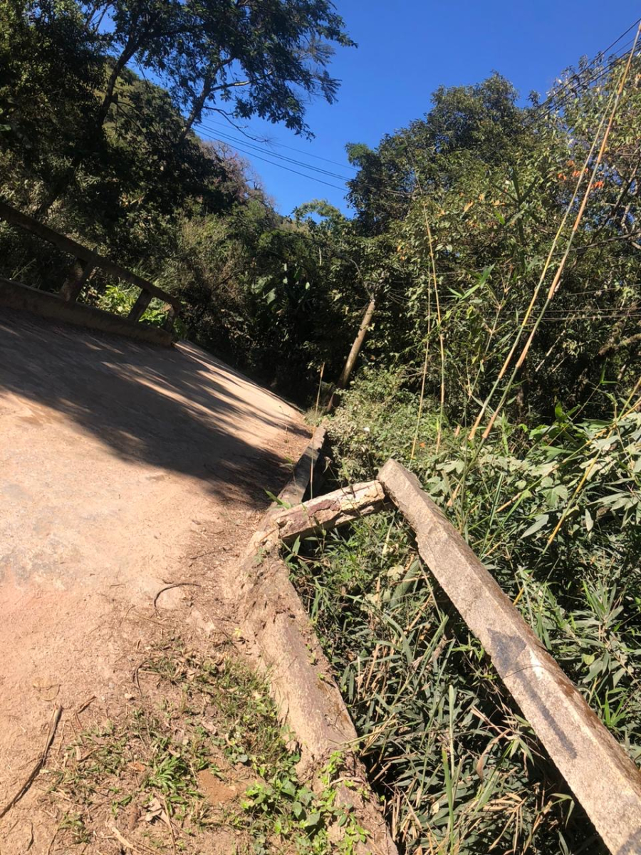 Moradores denunciam situação crítica de ponte em Vera Cruz, Miguel Pereira